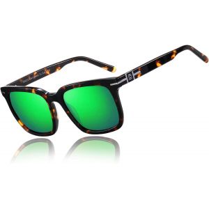 Kathlelxh-Dc8288 Lunettes De Soleil Polarisées Pour Homme Et Femme Avec Protection Uv400 Vintage Pour Conduite, Cyclisme, Pêche[H1401] - Neuf