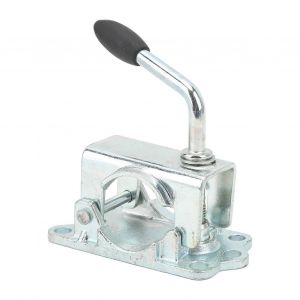 Pince en fonte Remorque en fer galvanisé Supports d'hélice Cric Pince en fonte fendue pour tuyau de 48 mm de diamètre - Neuf