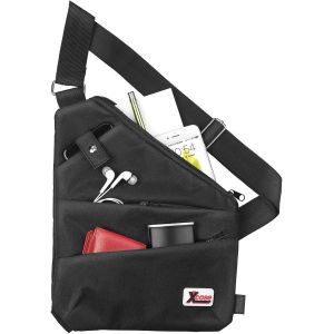 Loc-Sac Bandoulière Rfid/Nfc À 3 Compartiments,Un Xe,Coloris Noir - Neuf