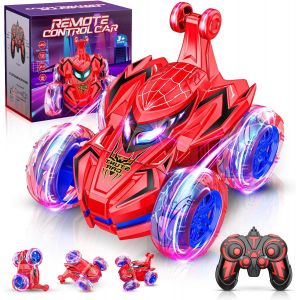 loc-Voiture T&eacute;l&eacute;command&eacute;e,Spider Jouet Enfant 3 4 5 6 7 8 9 Ans Gar&ccedil;on Jouet Garcon 3-9 Ans Jeux Enfant 3-10 Ans Cadeau Fille Voiture Rc Car Exterieur - Neuf