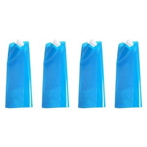 Sacs De Bain De Glace, Sac De Congélation De Bain De Glace De Grande Capacité, Sacs De Glace De 5 L Pour Bain De Glace, Sacs Pliables Pour Bain De Glace - Neuf