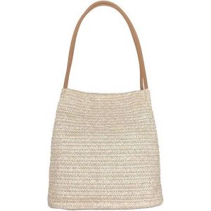 Sac de plage en paille, sac à main, sac à bandoulière, sac fourre-tout, sac à main d'été pour femme - Neuf