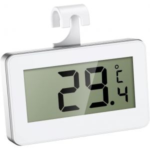 Thermomètre Réfrigérateur, Mini Thermomètre De Congélateur Avec Ecran Lcd Facile À Lire, Thermomètre Intérieur Avec Alarme Antigel, Parfait Pour Maison, Restaurants, Cuisine, Bars[POU8806004] - Neuf