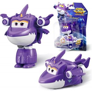 ERYI-Jouets Transformer Sally, Figures D'Action 2 En 1, Jouet Robot Avion 5Cm, Jouet Transformateur Pour Garçons Et Filles À Partir De 3 Ans, Mauve - Neuf