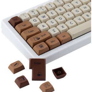 Jomkiz 138 Touches Pbt, Profil Xda, Par Sublimation, Disposition Ansi Personnalisée, Compatible Avec Les Claviers Mécaniques Cherry Mx Switches - Neuf