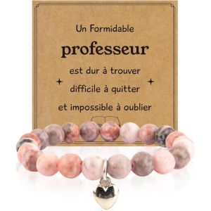 Eryi-Cadeau Maman,Cadeau Papa,Bracelet Soeur,Bracelet Maitresse D'école,Cadeaux Nounou - Neuf