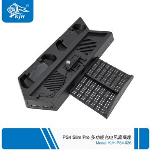 Support De Refroidissement Universel 3 En 1 Pour Ps4 Pro/Ps4slim/Ps4 Support Multifonction Ps4 | Accessoires Compatibles - Neuf