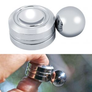 1 Toupie Magnetique En Metal Haute Vitesse Pour Le Bout Des Doigts, Jouet Pour Soulager Le Stress Et L'anxiete, Tdah, Concentration, Nouveaute - Neuf