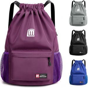 RFCBC-Sac à Dos Cordon Grand, Sac de Sport Imperméable pour Homme Femme Sac Cordon Sac à Dos pour Shopping Sport Voyage - Neuf