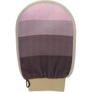 Asfasfq-Gant Exfoliant, Double Épaisseur, Intérieur Coton, Résistant Anti Déchirure, Liseré Couture Renforcée, Gant De Crin, Gant Kessa Hammam, Gant Gommage Corps, Gant Exfoliant Corps (Rose) - Neuf