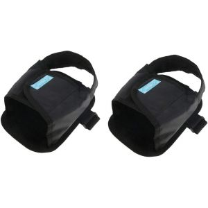 De Retenue Pour Repose-Pieds De Fauteuil Roulant 2 Pièces, Ceinture De Sécurité De Siège De Fauteuil Roulant, Chaussures Fixes De Sécurité De Fauteuil Roulant Antidérapantes Anti-Chute - Neuf