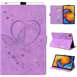 Kalws-Coque Lenovo Tab M10 Fhd Plus 10.3 Pouces Étui De Cuir Pu Avec Fonction Support Et Sommeil/Réveil Auto Housse De Protection Tablette Pour Lenovo Tab M10 Plus Tb-X606x/X606f,Violet - Neuf