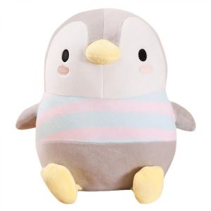 Jusch Plushies Penguin Stuffed Animal Toys, Soft Penguin Stuff Plush Doll Gift For Kids Girls Boys Girlfriend Valentines Day Gifts (12in/30cm) - Neuf