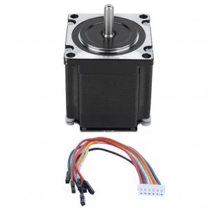 XYONG Moteur pas a pas biphase 57 (arbre 6,35) 24 V 1,8 degre 22 mm 1,2 Nm pour imprimante 3D - Neuf