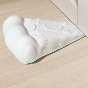 LETNERNY-Butoir De Porte D&eacute;coratif, Butoir De Porte Mignon En Forme De P s, Cale De Porte Pour La Maison Et Le Bureau, Blanc, 1 Paquet (Brevet En Cours D'Enregistrement) - Neuf