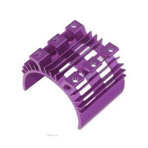 Moteur Refroidissement Dissipateur Thermique Dissipateur Thermique Haut Ventil&eacute; 540 545 550 Taille Crawler Rc Bateau Compatible 1/10 Rc Voiture, violet - Neuf