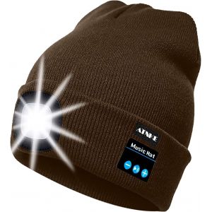 Led Bluetooth Bonnet Lumineux, Rechargeable Usb Rechargeable Musical Running Chapeau Ultra Lumineux 4 Led Lampe Étanche Utilisation Lumière Pour Ski Randonnée Camping Vélo - Neuf