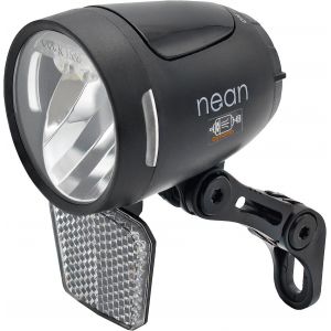 Phare Avant Dynamo Pour V&eacute;lo 90 Lux Avec Feu De Position,R&eacute;flecteur,Feu De Circulation Diurne Et Homologation Stvzo - Neuf