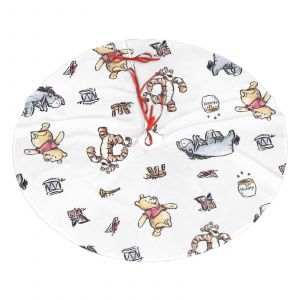 Jupe De Sapin Winnie L'ourson, Douce Et Amusante, Pour Une D&eacute;coration De No&euml;l Champ&ecirc;tre De 122 Cm (48 Pouces). - Neuf