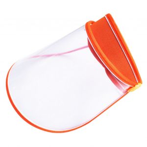 Chapeau De Protection Solaire Réglable, Anti-Uv, Anti-Poussière, Design Léger, Chapeau D'été À Large Bord Pour Un Usage Quotidien-Orange - Neuf