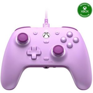 G7 Se Manette Filaire Pour Xbox Series X|S, Xbox One & Windows 10/11, Manette De Jeu Plug And Play Avec Joysticks À Effet Hall, Prise Audio 3,5 Mm (Pourpre) - Neuf