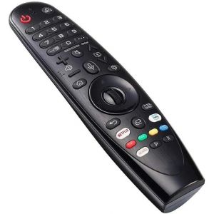 Voice Magic AKB75855501 Télécommande de rechange pour LG Smart TV Magic Remote AN-MR20GA MR19BA MR18BA MR650A avec fonction pointeur - Neuf