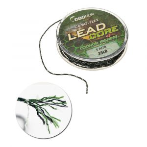 35lb 5m Leadcore Tressé Camouflage Carpe Ligne De PêChe Cheveux Plates-Formes Plomb Noyau MatéRiel De PêChe - Neuf