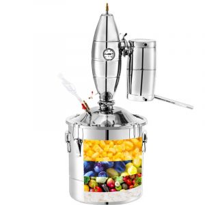Distillateur SIHAO 30L Ensemble complet d'accessoires Construction robuste et facile &agrave; nettoyer - Neuf
