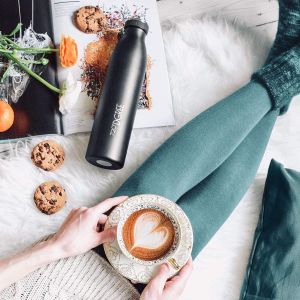 Gourde Acier Inoxydable Milkybottle &iquest; 350ml, Vert | Bouteille Isotherme D'eau | Rev&ecirc;tement Durable Parfaite Pour Enfants, Sport, L'ecole | Isol&eacute;e Qualit&eacute; Sup&eacute;rieure - Neuf