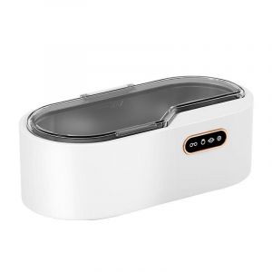 Nettoyeur &Agrave; Ultrasons Blanc 450 Ml Avec 4 Modes De Nettoyage, 45 Khz, Pour Lunettes, Montres, Bagues, Colliers Et Tissus. - Neuf