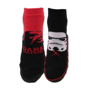 Chaussons Chaussettes Lot De 2 Star Wars - Neuf