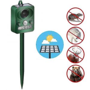 R&eacute;pulsifs Ultrasoniques Anti-Nuisibles Ip65, R&eacute;pulsifs Solaires Ultrasoniques Pour Le Jardin Contre Les Souris Et Autres Animaux. - Neuf