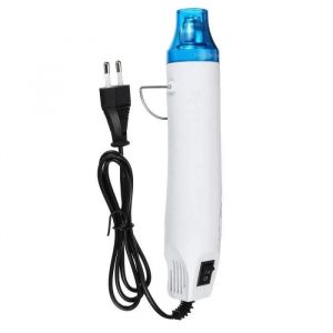 D&eacute;capeur Thermique Mini Pistolet &agrave; Air Chaud 300W BLANC - Neuf