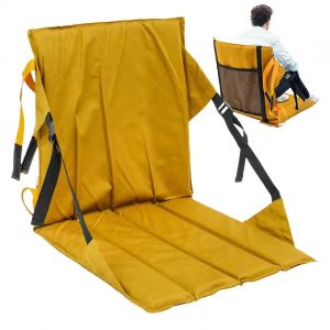 Coussin de si&egrave;ge de stade, si&egrave;ge de gradin pliable, coussin de si&egrave;ge pour la p&ecirc;che en ext&eacute;rieur, chaise de voyage pour &eacute;v&eacute;nements sportifs - Neuf