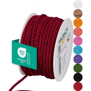 Cordon En Satin De Qualit&eacute; Sup&eacute;rieure - Largeur : 4 Mm - Longueur : 25 M - Pour D&eacute;coration De Cadeaux - Brillant - Cordon D&eacute;coratif En Ac&eacute;tate - Pour Travaux Manuels ,Couleur : - Neuf