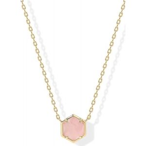 Collier Femmes Avec Pierres Naturelles Plaqu&eacute;es Or - Bijoux Femme - Pendentif Femme Am&eacute;thyste, Fluorite Verte, Labradorite, Quartz Rose - Id&eacute;e Cadeau Femme - Neuf