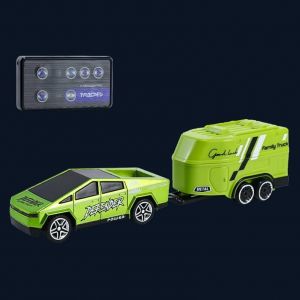 Voiture T&eacute;l&eacute;command&eacute;e Miniature Rechargeable Enfant 1:64 Lumi&egrave;res LED YONIS - Neuf