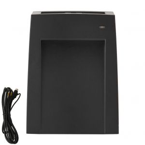 Lecteur de cartes 125 kHz, lecteur USB RFID, systeme de controle d'acces, noir (IC) - Neuf