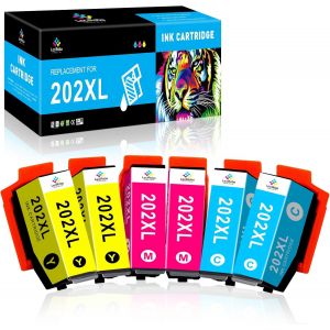 ERYI-202Xl Pour Cartouche Epson 202 Et Cartouche Epson 202Xl ,Pour Epson Expression Premium Xp-6100 Xp-6105 Xp-6005 Xp-6000 Imprimante ( 6 Paquets ) - Neuf