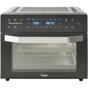 B301 Four &Eacute;lectrique Ventil&eacute; Num&eacute;rique Multifonction En Acier Inoxydable 30 Litres, Friteuse &Agrave; Air Chaud, Air Fry Sans Huile Xxl, Cuiseurs &Agrave; Basse Temp&eacute;rature, S&eacute;choir, 18 Programmes De Cuisson - Neuf