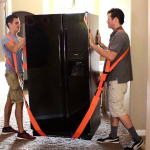 Le déplacement et le Levage Sangles de Déménagement Sangle de transport 2 Personne Mobilier de Transport Sangle de Déplacement Sangle de Levage Manutention Sangles Sangle de Levage Jusqu'à 220kg - Neuf