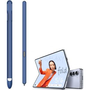 Baifu Stylet De Remplacement Pour Stylet S Pen Z Fold6/Z Fold5, Stylet Pour Fold4 Pen Avec Plateau Pour Stylet, Z Fold6 Spen Stylet Avec Emplacement Pour Stylet S Pen-Gris-B - Neuf