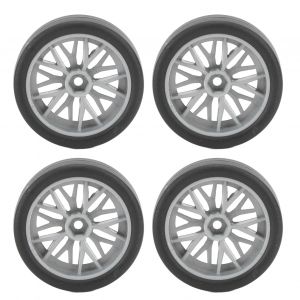 Lot de 4 pneus de voiture telecommandes en caoutchouc pour AE86 - Neuf