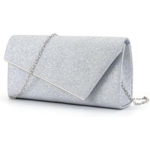 RFCBC-Sac de Soirée Pochette Brillant Élégant Enveloppe Bandouliere Chaine Sac à Main de Soirée pour Femme Soirée Fête Mariage - Neuf