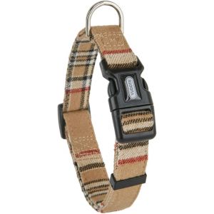 Collier Pour Chien Ultra Doux En Velours C&ocirc;tel&eacute; Naturel Fabriqu&eacute; Pour Les Petits Chiens &Agrave; Peau Sensible, Vert Sauge - Neuf