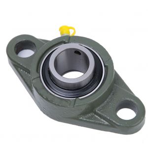 Palier a semelle a bride UCFL, palier a insert monte sur 2 boulons avec boitier (UCFL207) - Neuf