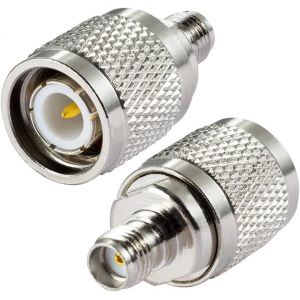 Adaptateur 4G Adaptateur SMA TNC M&acirc;le vers SMA Femelle Convertisseur SMA TNC pour Routeur 2G 3G LTE Antenne CB Radio WiFi WiMax T&eacute;l&eacute;phone Portable Instrumentation sans Fil 2 Pi&egrave;ces - Neuf