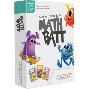ERYI-Jeu Educatif Math-Batt Multiplication - 90 Cartes Pour Apprendre Les Maths - Jeux De Société Et Activité Pour Enfants Et En Famille - Cadeau D'Anniversaire, Noël - 7 Ans Et Plus - Neuf