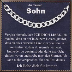 Trahoo-Collier Cubain En Argent Sterling S925 De 5 Mm D'épaisseur Pour Homme, Chaîne En Argent Robuste, Hypoallergénique, Cadeau Pour Hommes/Fils/Papa Bijoux De 45,7 Cm/50,66 Cm/50,66 Cm/50,66 - Neuf