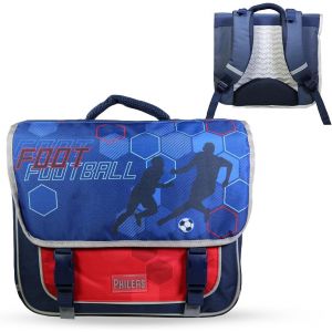 Cartable Primaire Garçon 38 Cm - Grand Rangement - Tons Bleu - Différents Modèles & Licences - Neuf